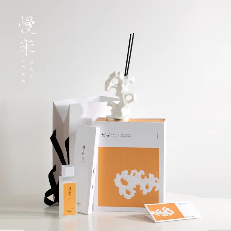 慢宋-太湖石中式无火香薰礼盒